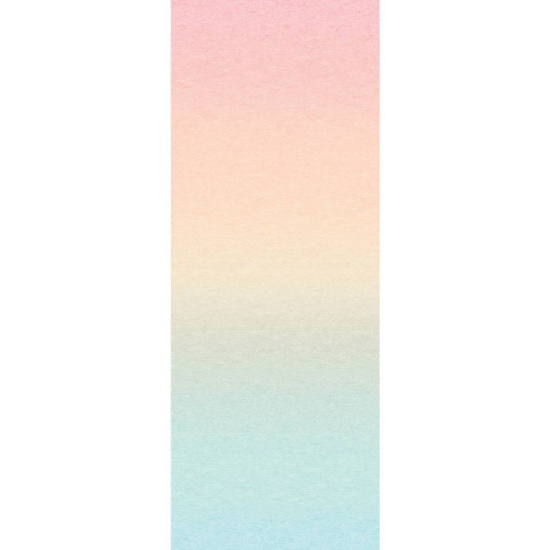 RoomMates Aura Ombre Peel and Stick Wallpaper Mural Rainbow, 1 of 5