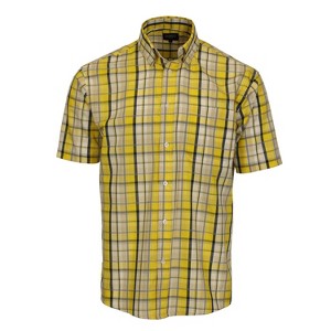 Gioberti Men's Plaid Short Sleeve Shirt - 1 of 2