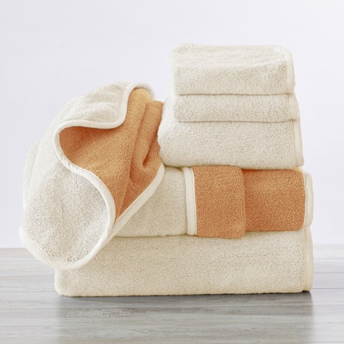 Threshold 2PK Tan 100% Cotton Quick Dry Ribbed Bath Towel Set 30