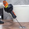 VEVOR 12V Electric Drain Auger, 25FT Cordless Plumbing Snake Auto Feed, Pipeline Snake Drain Clog Remover with Power Drill for 3/4"-2" Pipes, Black - 2 of 4