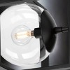 Urban Ambiance Luxury Minimalist Indoor Ceiling Light,  9-3/4''H x 10"W x 12''D,  Matte Black Finish, UHP4440 - 4 of 4