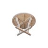 Lacasa Solid Wood Round Coffee Table - International Concepts - 3 of 4