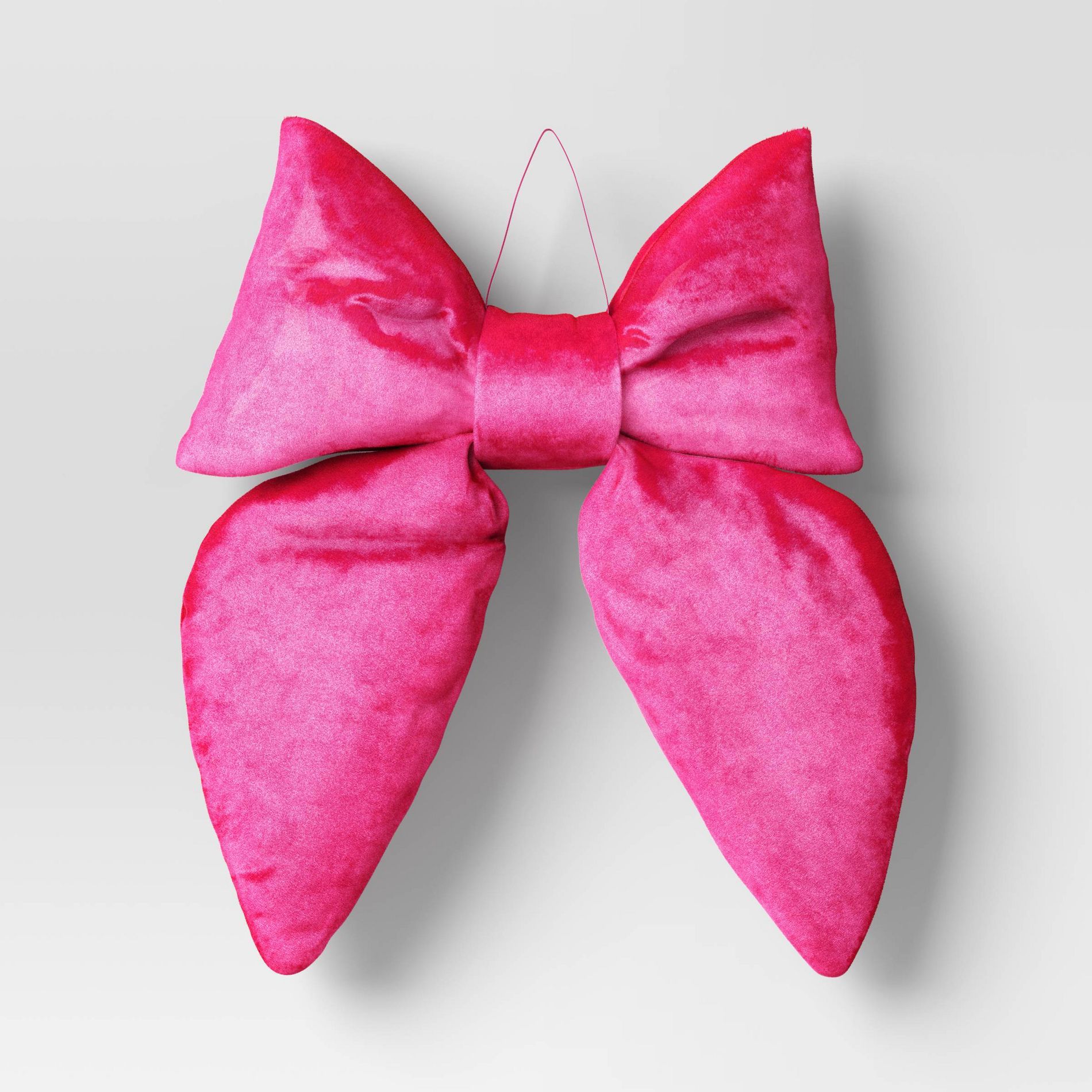 16" Christmas Velvet Bow Decor - Wondershop™