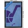 Trends International NBA Utah Jazz - Logo 25 Framed Wall Poster Prints - 3 of 4