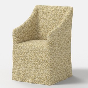 Sloped Arm Slipcovered Dining Chair - Threshold™ - 1 of 4