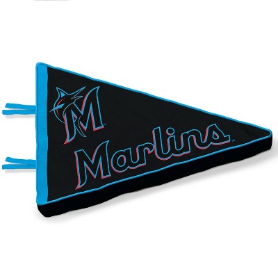 MLB Miami Marlins Plushlete Pennant Pillow