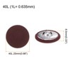 Unique Bargains Metal Shank Round Cloth Covered DIY Sewing Buttons 20 Pcs - 2 of 4