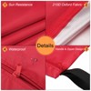 Unique Bargains Travel Waterproof Reusable Washable Laundry Bag 1 Pc - 4 of 4