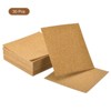 Unique Bargains Softwood Self-Adhesive Heat Insulation Flexible Cork Coasters 4" - 3 of 3