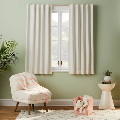 Velcro Curtains, Bedroom Shading Curtains (1 Piece)beige