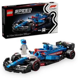 LEGO Speed Champions Visa Cash App RB VCARB 01 F1 Race Car Model Kit 77246 - 1 of 4