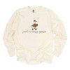 Simply Sage Market Just A Cozy Goose Plaid Garment Dyed Long Sleeve - 2 of 4
