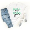 Simply Sage Market Women's Just A Girl With Goals Puff Print Short Sleeve Graphic Tee - 3 of 4