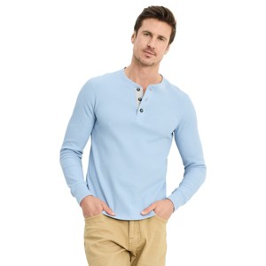 Jockey Men's Long Sleeve Waffle Henley - 1 of 4