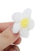 Unique Bargains Wool Yarn Flower Shoelace Charms 1 Pair - 3 of 4