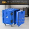 Winado 82 QT Insulated Food Pan Carrier With Lockable Wheels Blue - 4 of 4