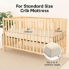 KeaBabies Isla Waterproof Crib Sheets for Boys, Girls, 2pk Baby Fitted Crib Sheet, Waterproof Crib Mattress Protector Sheets - 2 of 4
