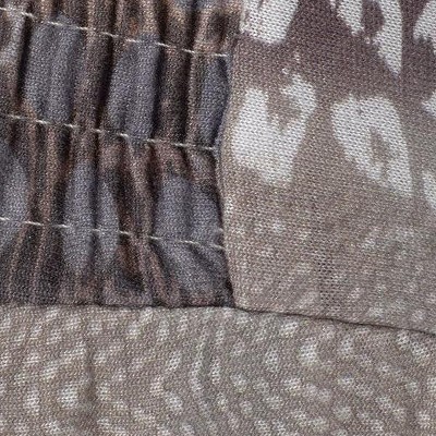 grey printed