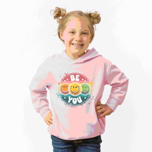 The Juniper Shop SmileyWorld Be You Rainbow Circle Toddler Hoodie - 1 of 4