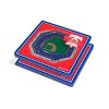 MLB Philadelphia Phillies 3D Stadium View Coaster - image 3 of 3