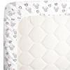 Disney Minnie Mouse Hearts Girl Standard 2-Pack Fitted Crib Mattress Sheets - image 2 of 4