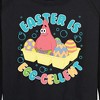 Women's - SpongeBob Squarepants - Easter Is Egg Lightweight French Terry Wide Neck Long Sleeve Shirt - 2 of 4