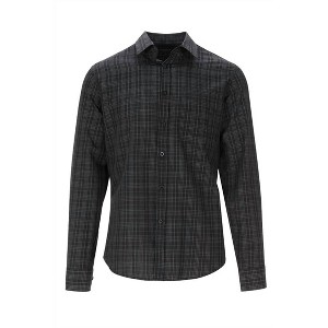 Men's 's Long Sleeve Checker Button Up Shirt - Flags & Anthem - 1 of 3