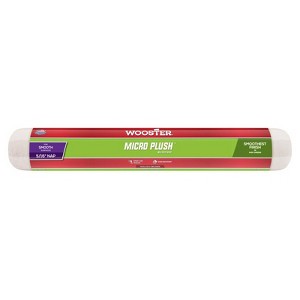 Wooster Micro Plush Microfiber 18 in. W X 5/16 in. Regular Paint Roller Cover 1 pk - 1 of 1