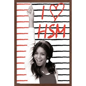 Trends International Disney High School Musical (2006) - I Heart HSM: Gabriella Framed Wall Poster Prints - 1 of 4