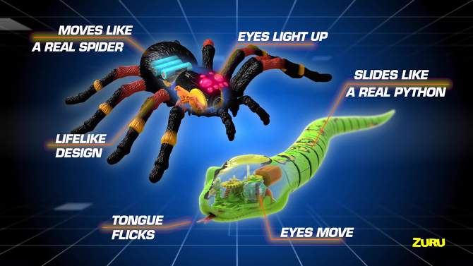 Robo Alive 15&#34; Giant Tarantula Spider Robotic Toy by ZURU, 2 of 15, play video