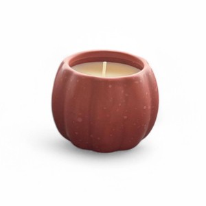 3.9oz Pumpkin Ceramic Scented Candle Red - Bullseye's Playground™ - 1 of 3