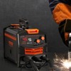 VEVOR MIG Welder, 130Amp Synergic Mig Welding Machine, 110V Gasless Flux Core Welder Machine, Portable Mig Welder with IGBT Inverter Technology,Black - 2 of 4