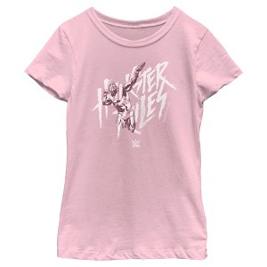 Girl's WWE Hulk Hogan Hulkster Rules T-Shirt - 1 of 4