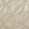 Gracie Mills Shelby Semi-Sheer Lightweight Faux Silk Tufted Shower Curtain - 3 of 3