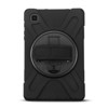 MyBat Rotatable Stand Protector Cover (with Wristband) for Samsung T220 (Galaxy Tab A7 Lite 8.7) - Black / Black - 3 of 4