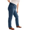 Woman Within Plus Size Knit Denim Straight-Leg Jean - 4 of 4
