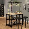 Kitchen Island with Storage - 3 of 4