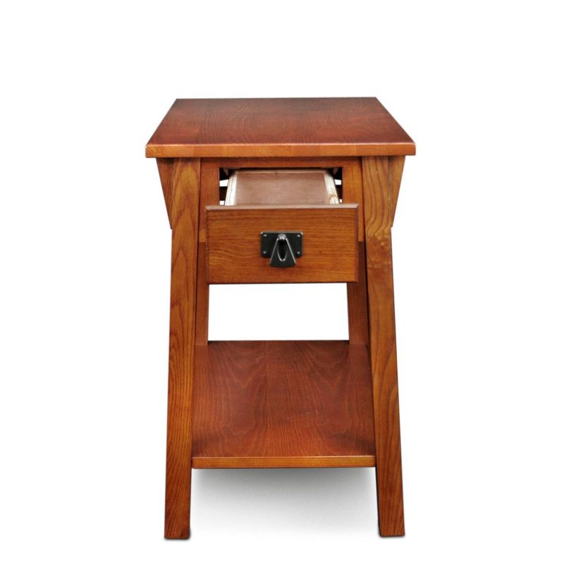 Favorite Finds Mission Chairside Table Russet Finish - Leick Home, 4 of 12