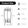 VECELO 2/3 Tier Plant Stand Indoor Outdoor Metal Potted Holder Rack Flower Pot Stand Black - 3 of 4