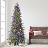 Puleo 7.5' Pre-Lit Slim Lexington Fir Artificial Tree with 350 Dual-Color LED Lights - 4 of 4