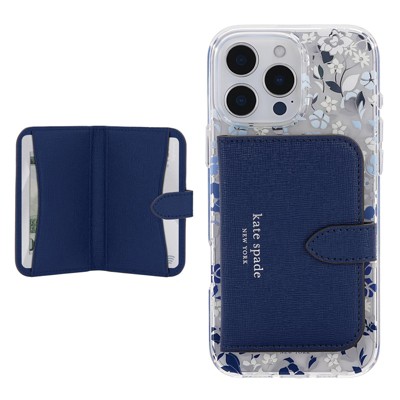 kate spade new york Morgan Magnetic Card Holder works with MagSafe - Navy