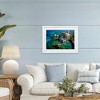Stupell Industries Lighthouse with Seaside Rocks Framed Print Under Glass - 3 of 4