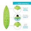 Lifetime Tioga 100 Sit-On-Top Kayak, Lime Green - 3 of 4