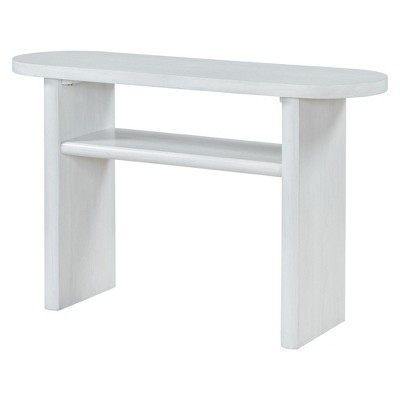 NicBex Console Table with Open Storage Shelves Modern Sofa Table Behind Couch for Entryway,Living Room