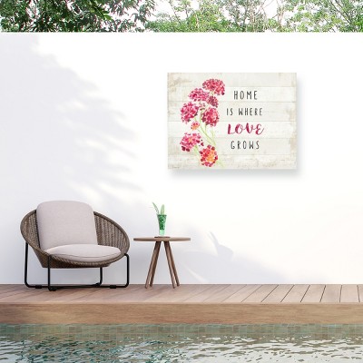"Home Love" Outdoor Canvas