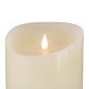 9" HGTV LED Real Motion Flameless Ivory Candle Warm White Lights - National Tree Company - 3 of 4