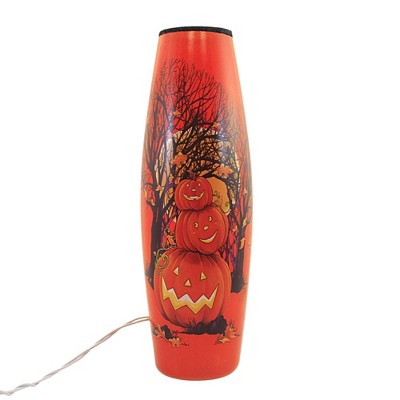 Stony Creek 12.0 Inch Spooky Treee Pre-Lit Vase Halloween Novelty Sculpture Lights