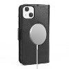 SaharaCase Folio Wallet MagSafe Phone Case for iPhone 15 Plus Shock Absorbing Black (CP00454) - 2 of 4