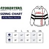 Forester Single Weight Class 3 Hi-Vis Zippered Hooded Sweatshirt w/ Drawstring - Green - Small - 3 of 3