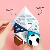 Big Dot of Happiness Go, Fight, Win - Sports - Baby Shower or Birthday Party Cootie Catcher Game - Jokes and Dares Fortune Tellers - Set of 12 - 3 of 4
